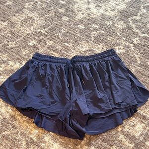 Lefton Dark Blue Women's Athletic Shorts